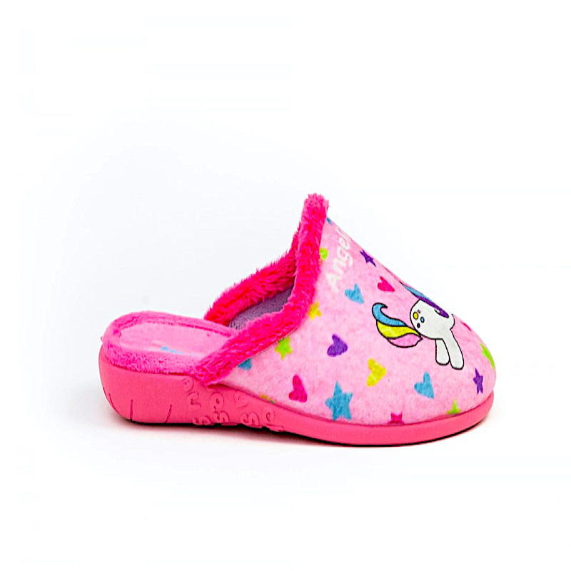 Made in Spain Unicorn Rosa Slipper Girls EU28-EU32 Rosa Pink